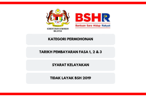 BSH 2020 - Semakan Online