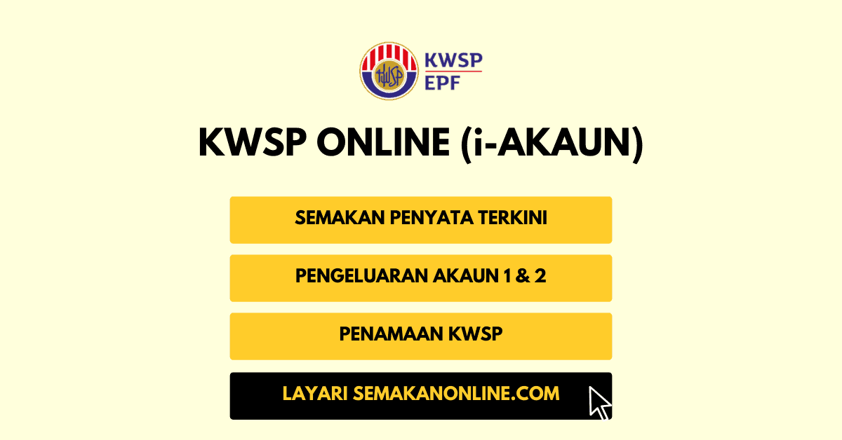 Secure.kwsp.gov.my i sinar online