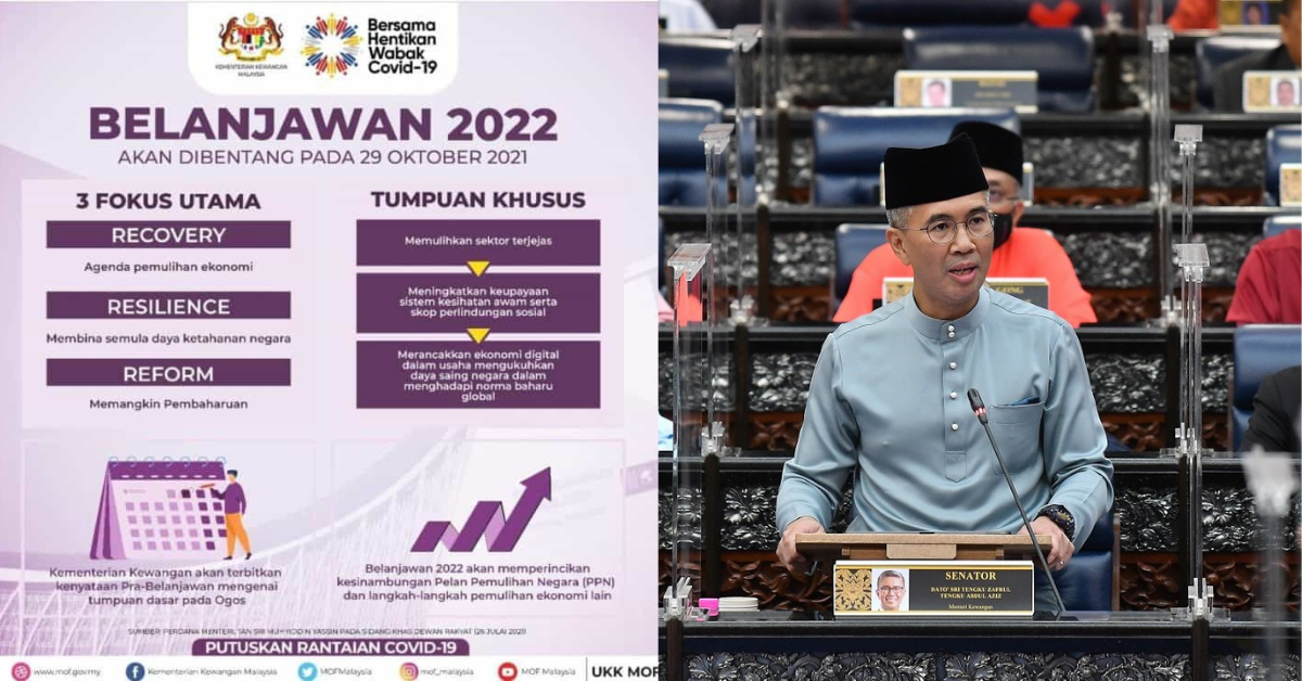 Belanjawan 2022 Intipati Penuh Senarai Bantuan Yang Diumumkan