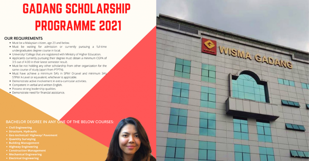 Program Biasiswa Permohonan Program Biasiswa Gadang 2021