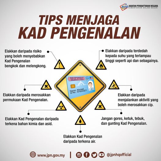 7 Tips Menjaga Kad Pengenalan Daripada Rosak