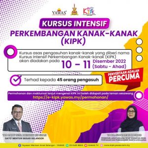 KIPK: Kursus Intensif Perkembangan Kanak-Kanak Percuma