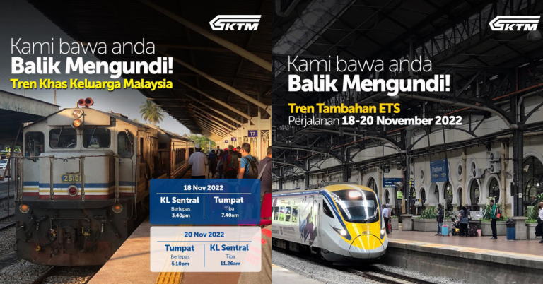Tren Khas Keluarga Malaysia & ETS Sempena PRU-15