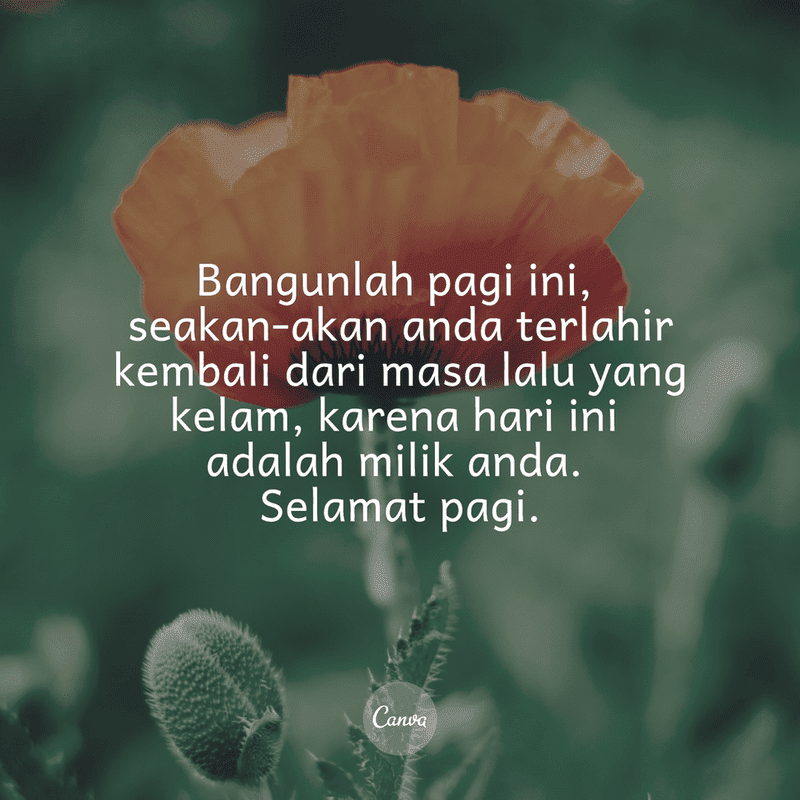 selamat pagi