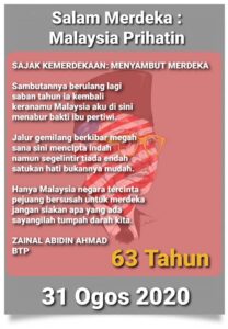 Contoh Sajak Kemerdekaan Sempena Hari Kebangsaan Malaysia