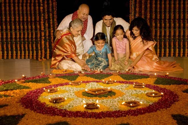 Kolam Deepavali