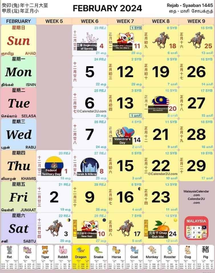 Kalendar 2024